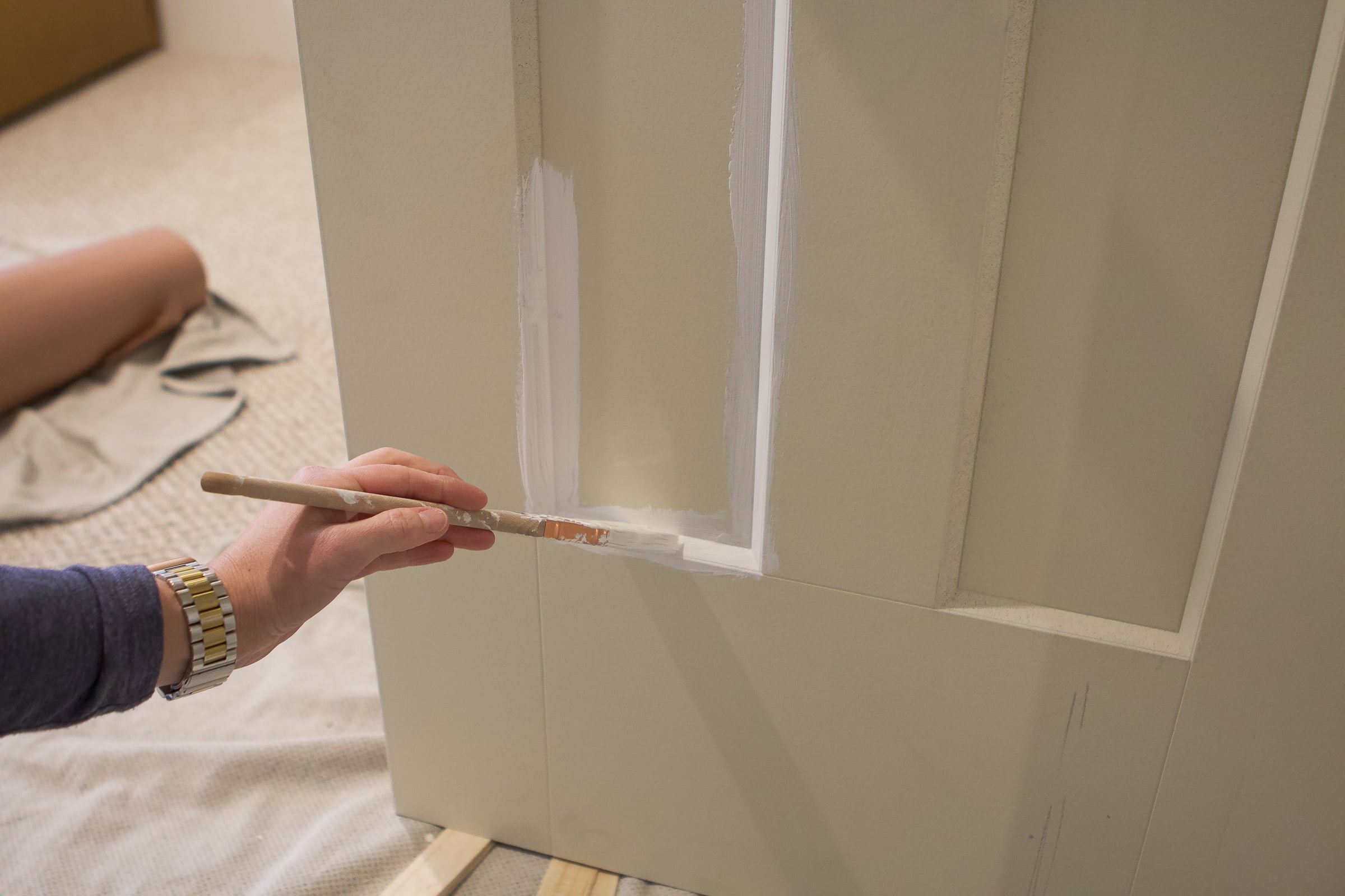 how to paint interior doors