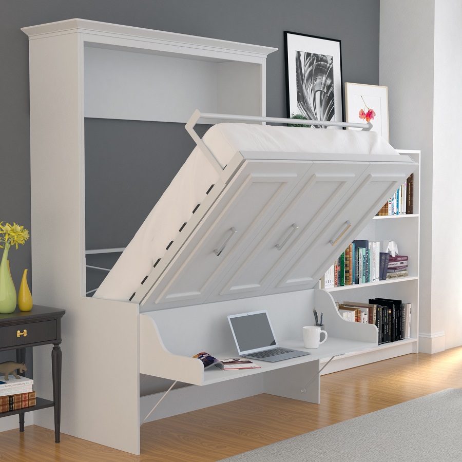 murphy bed with desk
