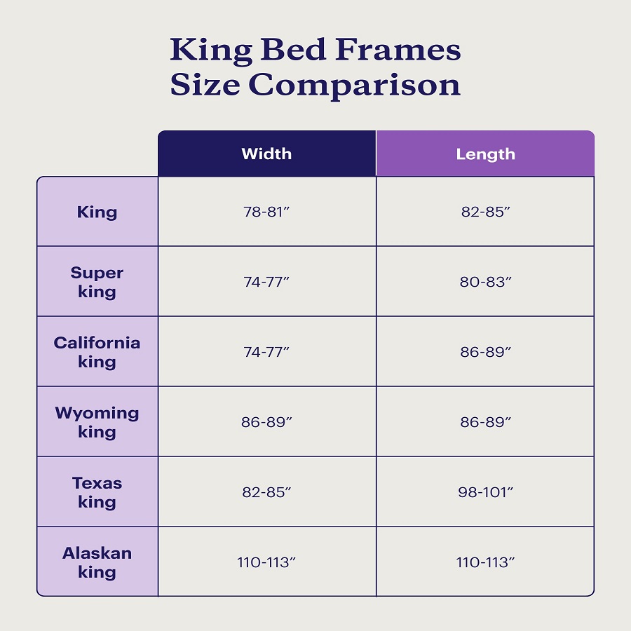 bed dimensions